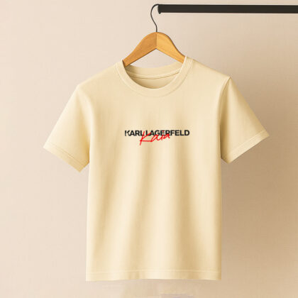 تیشرت تکست کارل لاگرفلد KARL