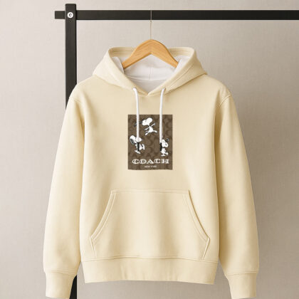 هودی برند کوچ طرح سگ بامزه