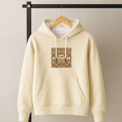 هودی کوچ مربعی قهوه ای COACH