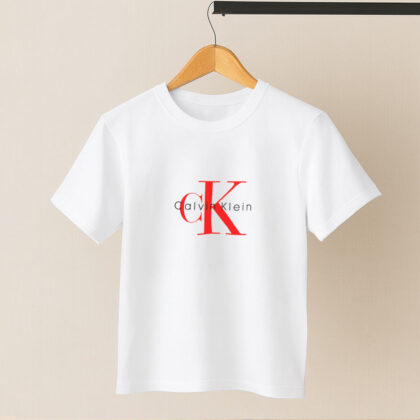 تیشرت کلوین کلین طرح قرمز