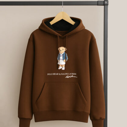 هودی پولو دخترانه خرس کت جین