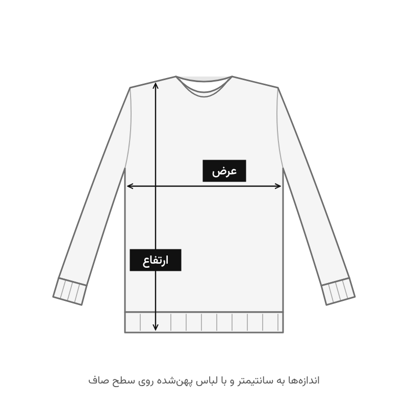 نحوه اندازه‌گیری عرض و ارتفاع دورس